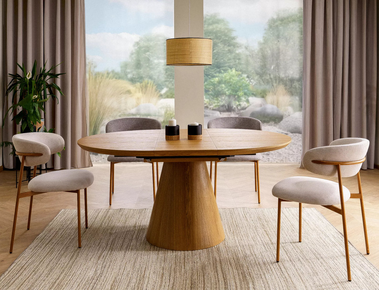 Galds Ange 120/75/120 cm ozols - N1 Home