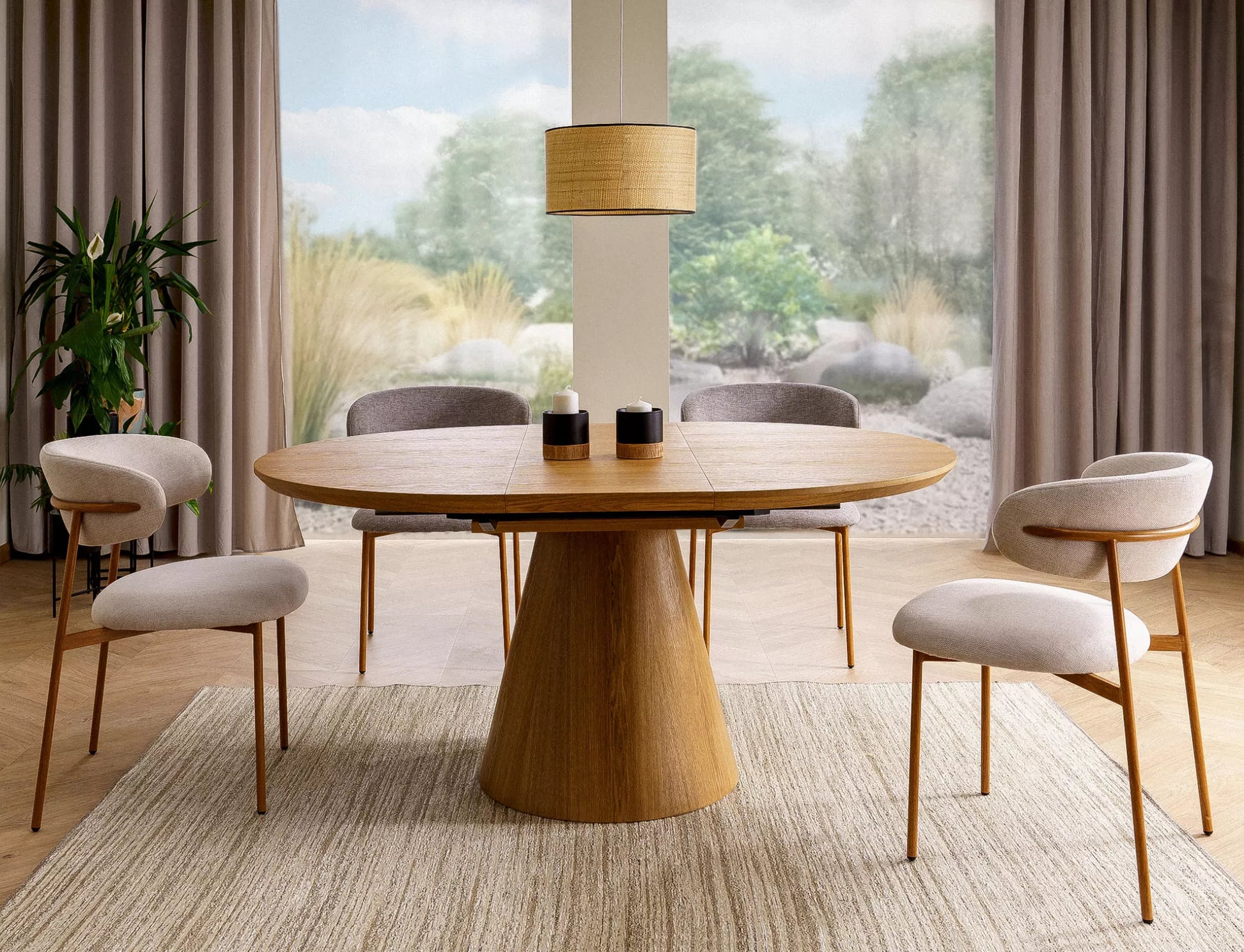 Galds Ange 120/75/120 cm ozols - N1 Home