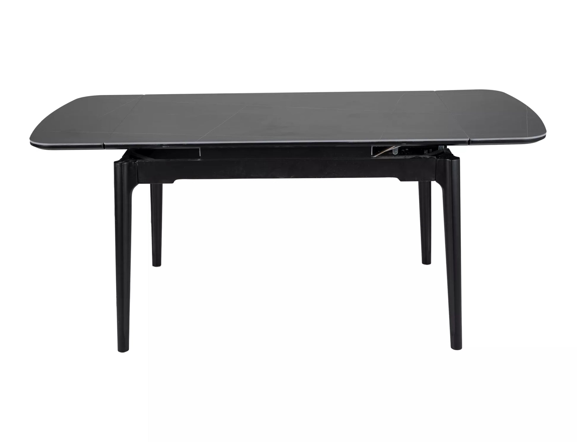 Galds Sent 120/180/80/75 cm matēts melns - N1 Home