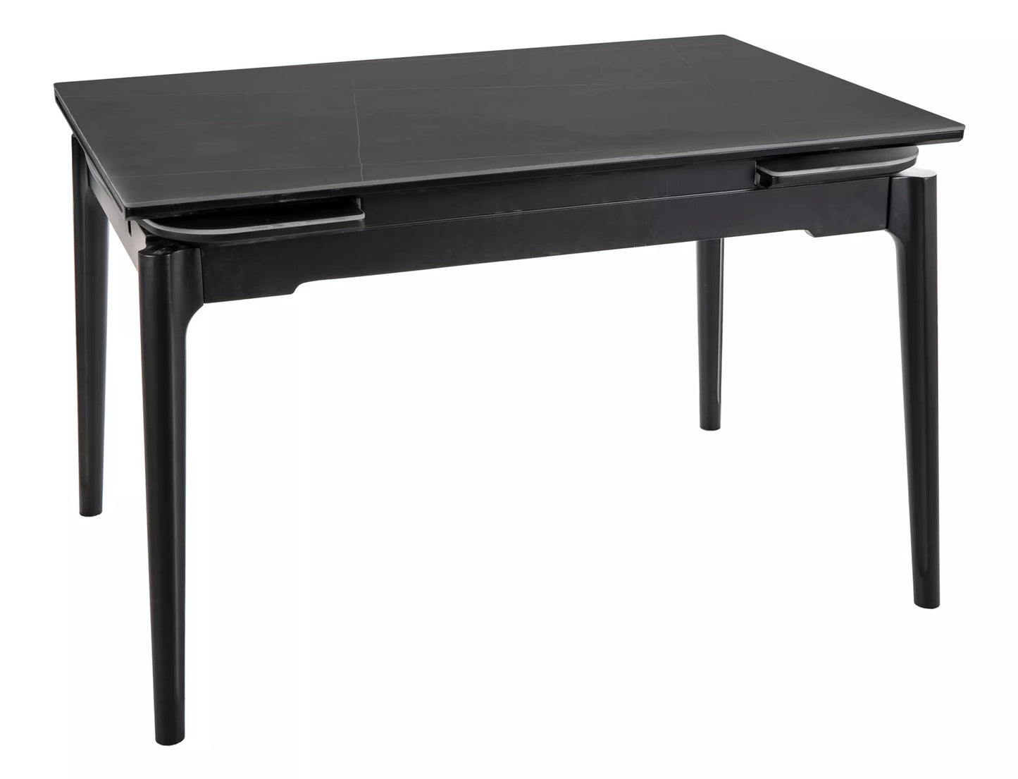 Galds Sent 120/180/80/75 cm matēts melns - N1 Home