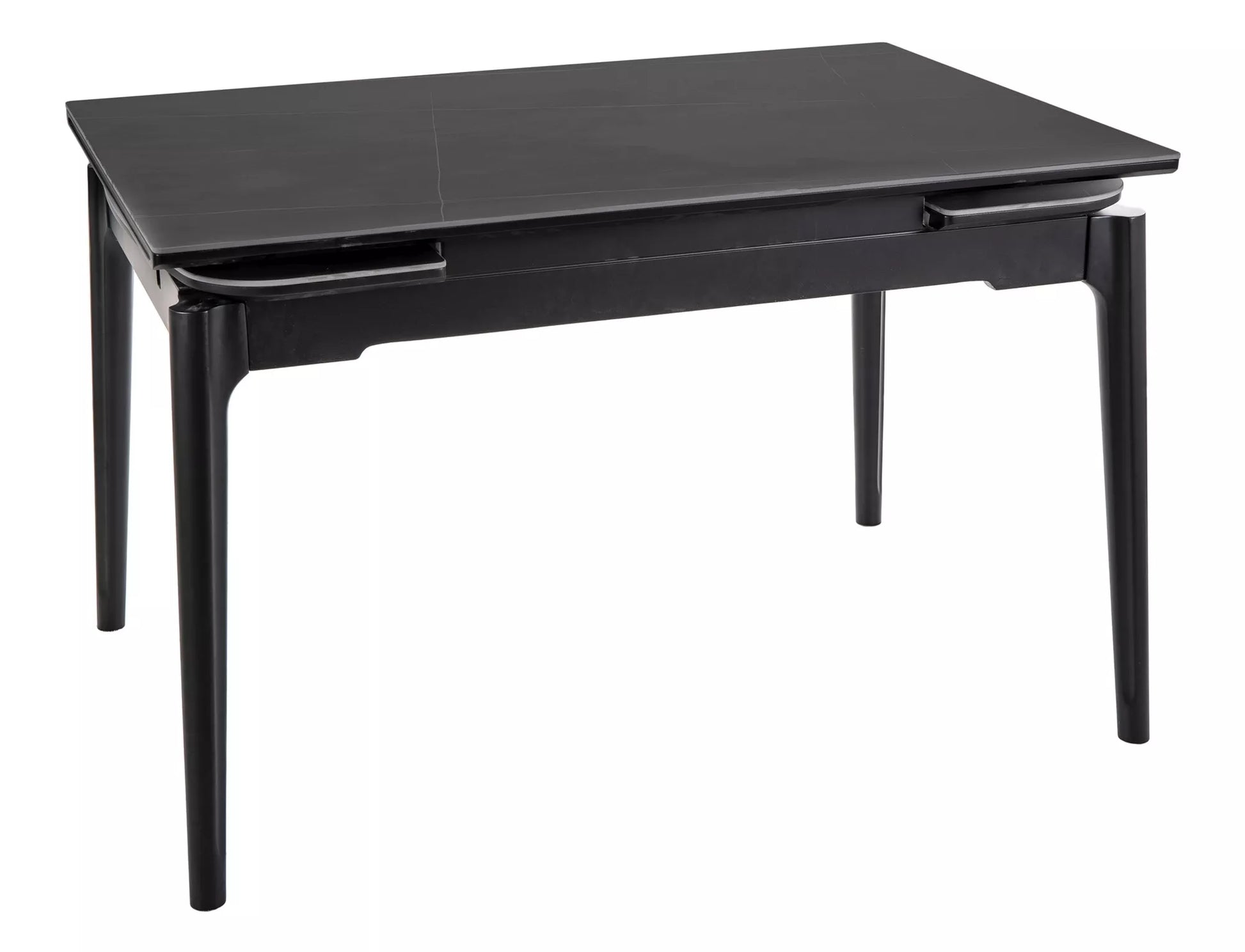 Galds Sent 120/180/80/75 cm matēts melns - N1 Home