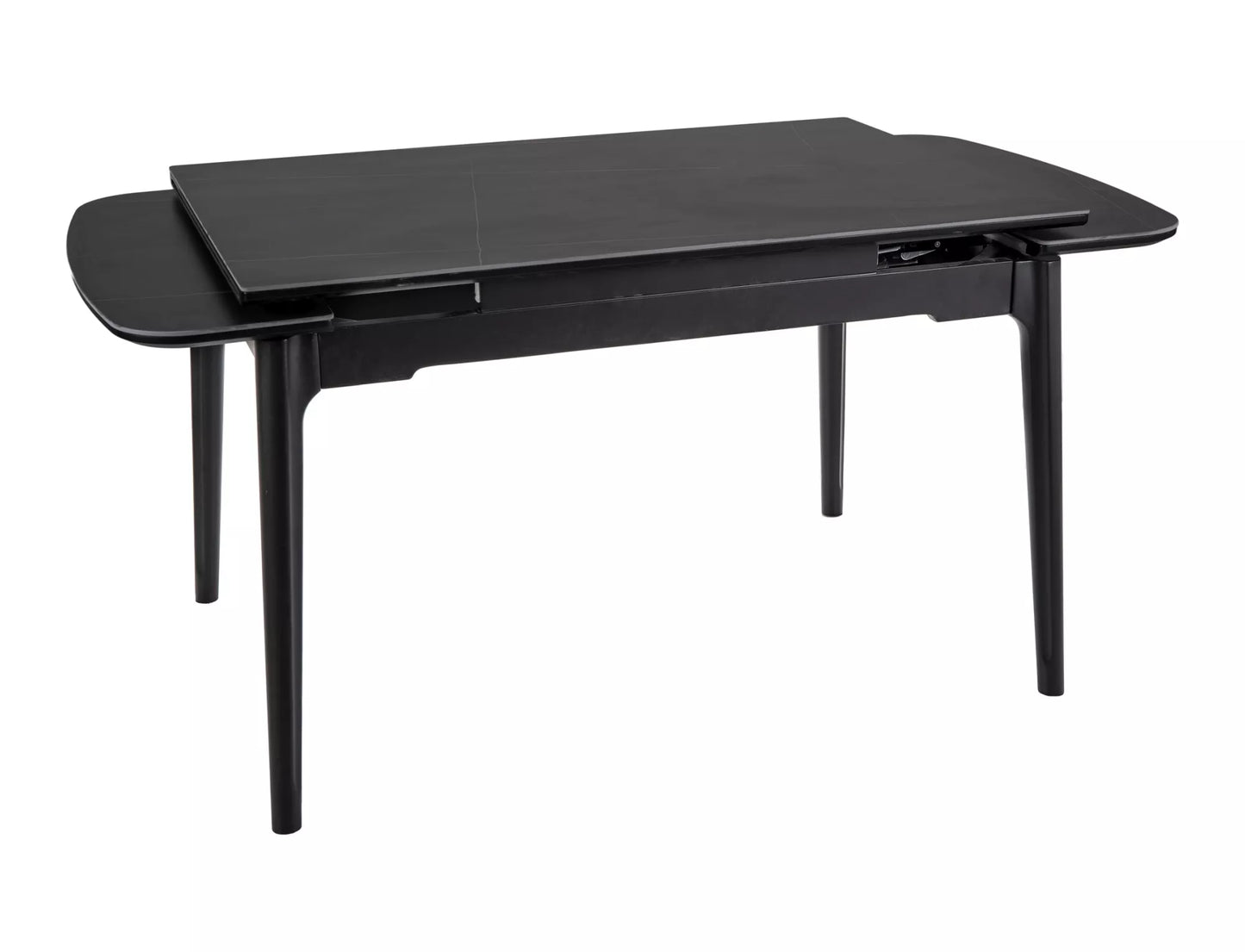 Galds Sent 120/180/80/75 cm matēts melns - N1 Home