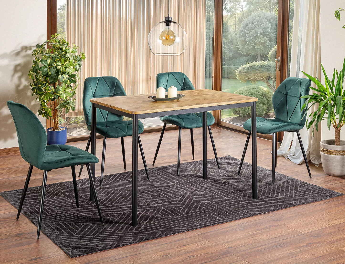 Galds Cite 110/75/77 cm artisan ozols - N1 Home