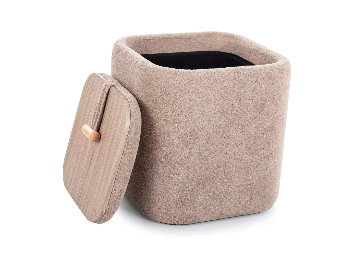 Pufs Naps 42/37/37 cm tumši bēšs - N1 Home