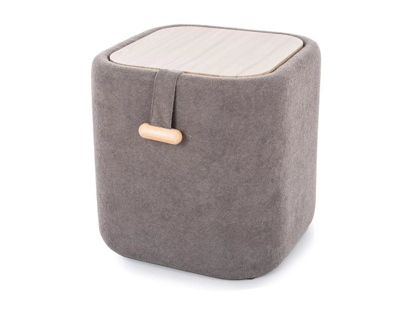 Pufs Naps 42/37/37 cm pelēks - N1 Home