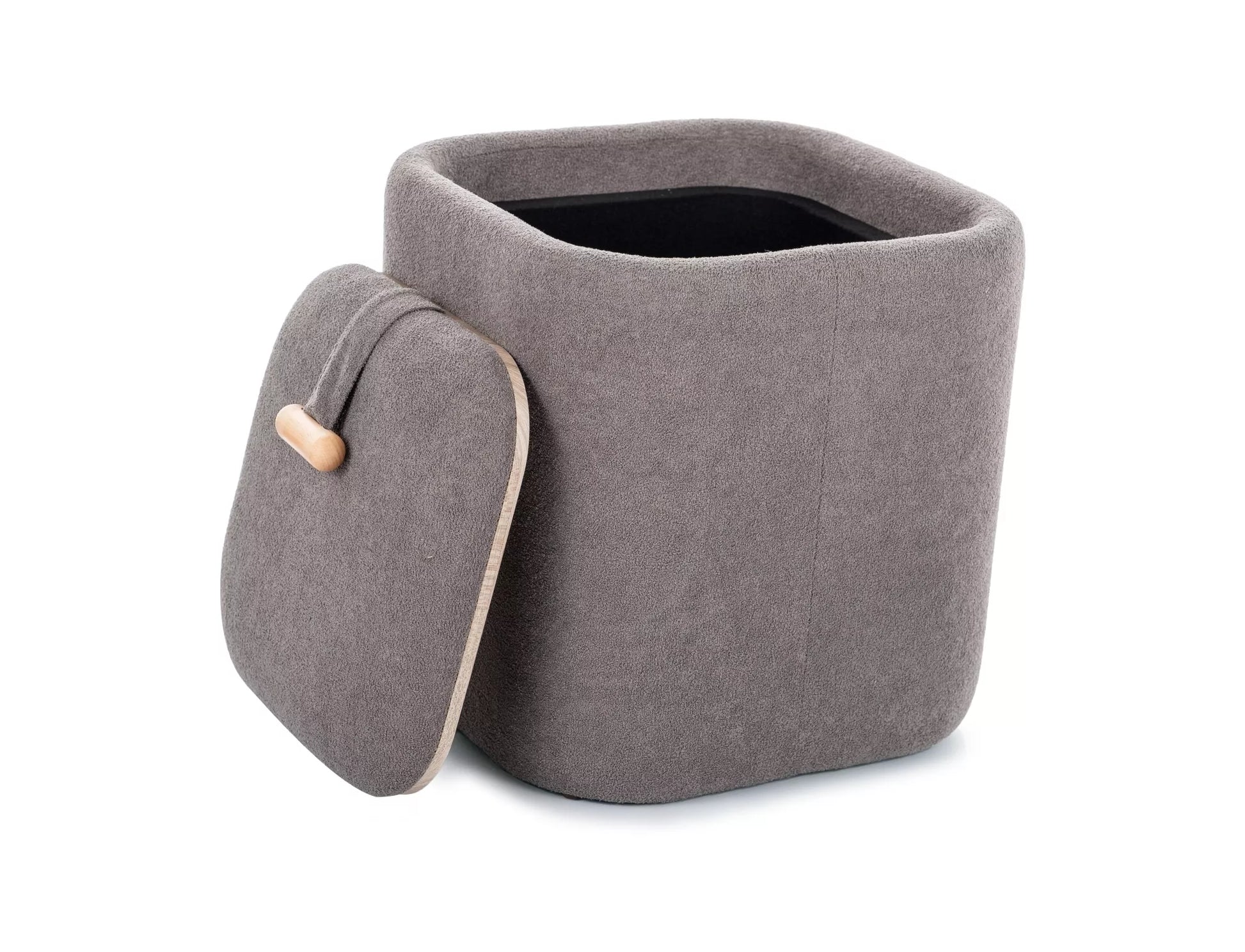 Pufs Naps 42/37/37 cm pelēks - N1 Home