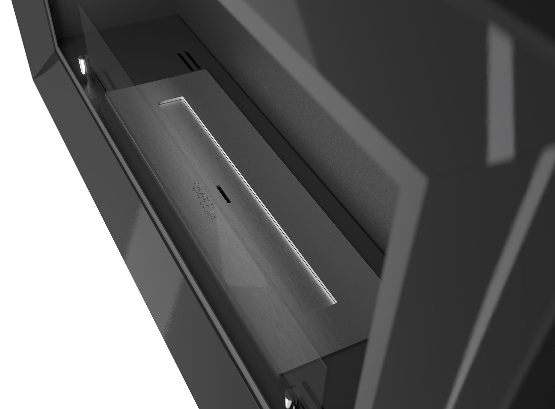 Biokamīns Frams 900 90/49/18 cm inox - N1 Home