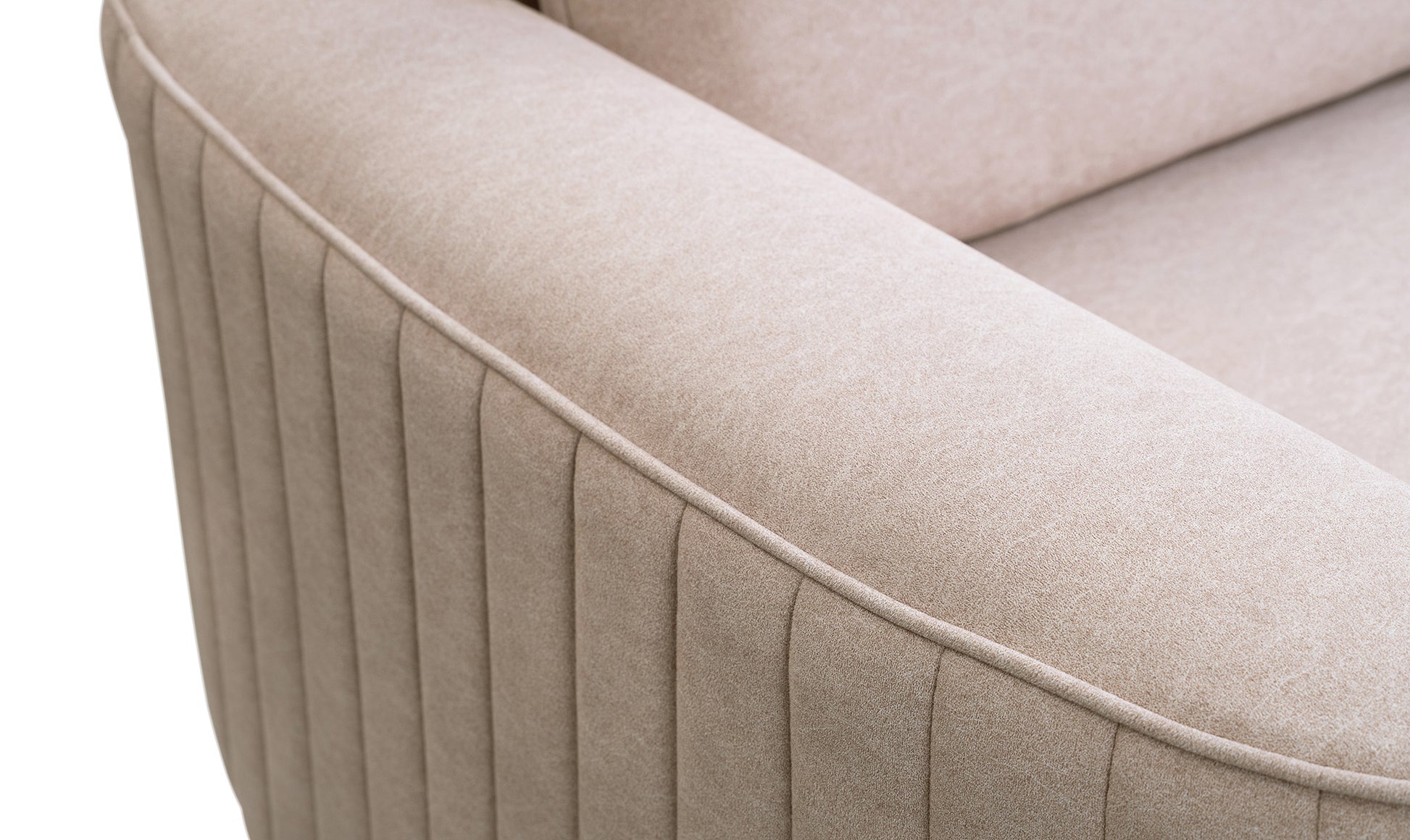 Dīvāns Laret 255/86/255 cm bēšs - N1 Home