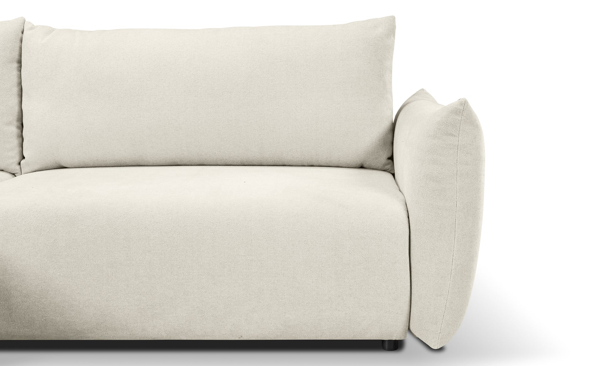 Dīvāns Alloreo 257/88/177 cm krēms - N1 Home