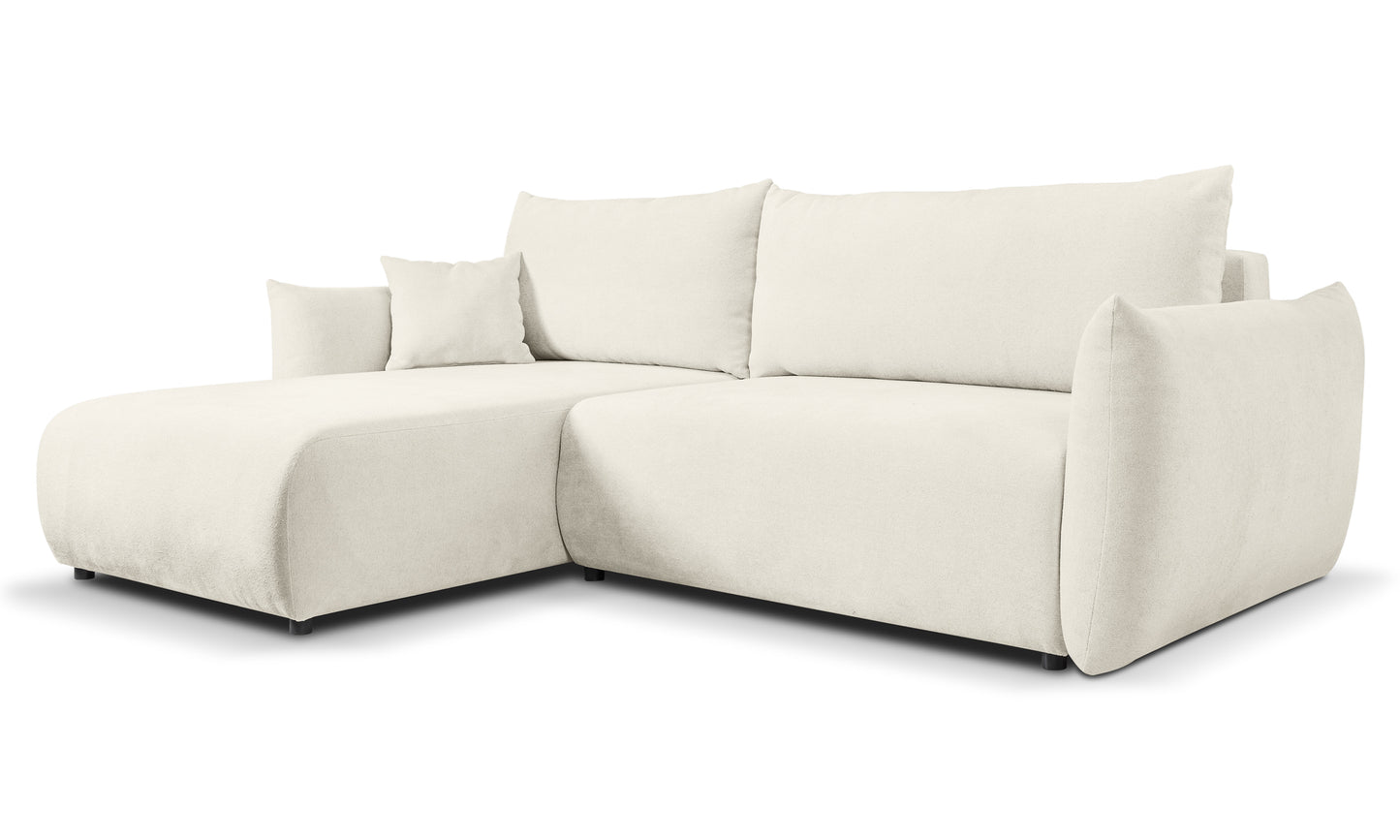 Dīvāns Alloreo 257/88/177 cm krēms - N1 Home