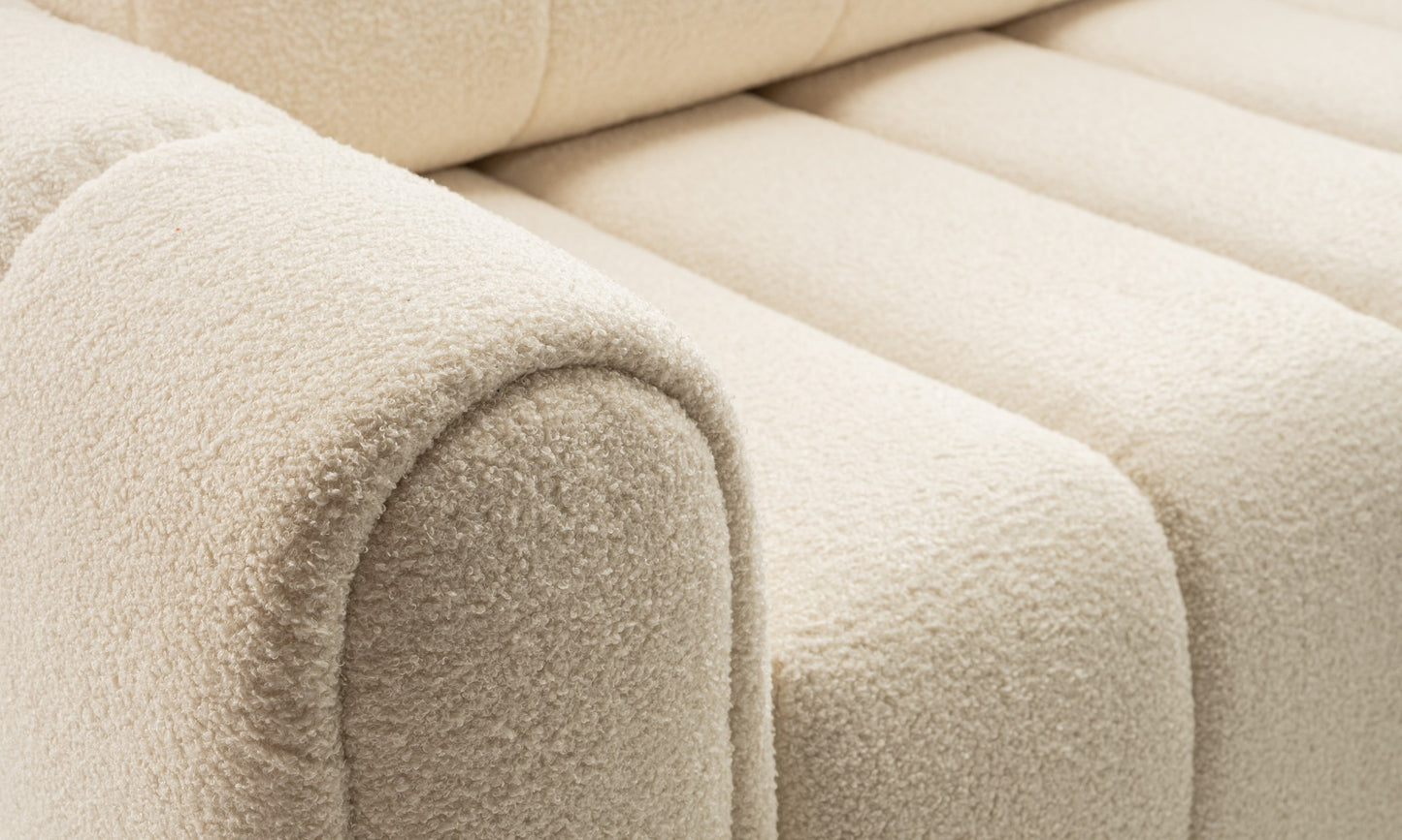 Dīvāns Safo 248/87/100 cm krēms - N1 Home