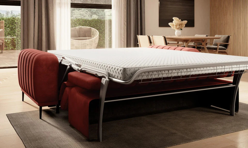 Dīvāns Gans 187;207;227/102/95 cm terrakots - N1 Home