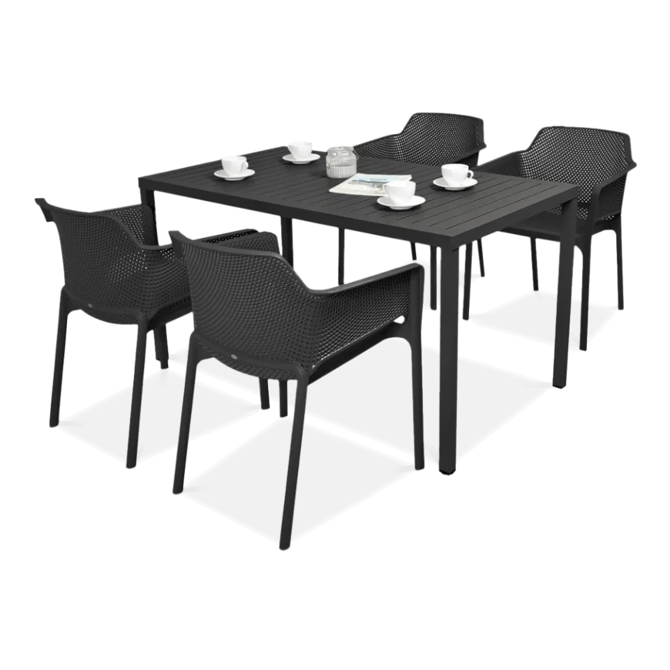 Dārza komplekts Narvi Netli antracits - N1 Home