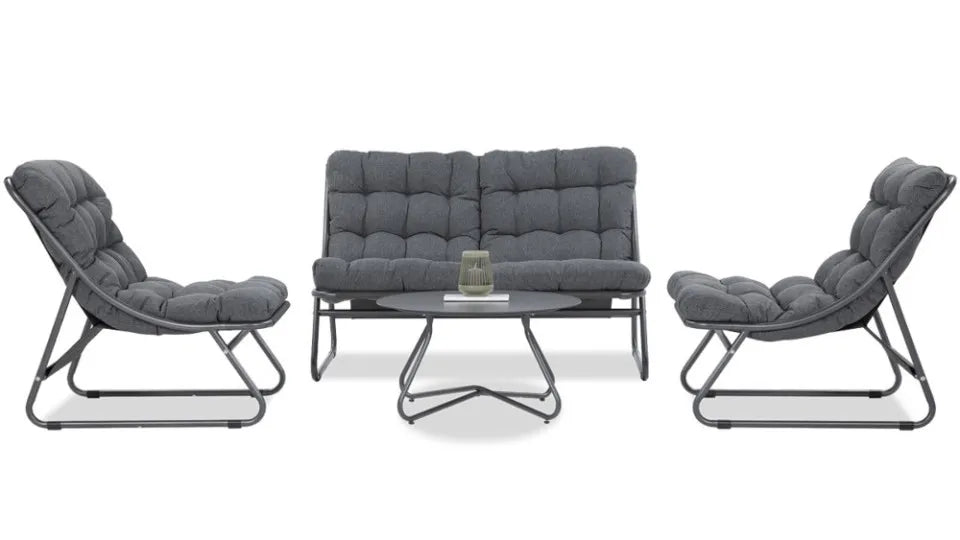 Dārza komplekts Visa tumši pelēks - N1 Home