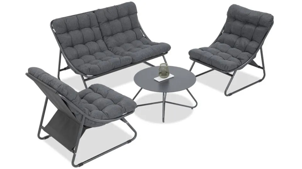 Dārza komplekts Visa tumši pelēks - N1 Home