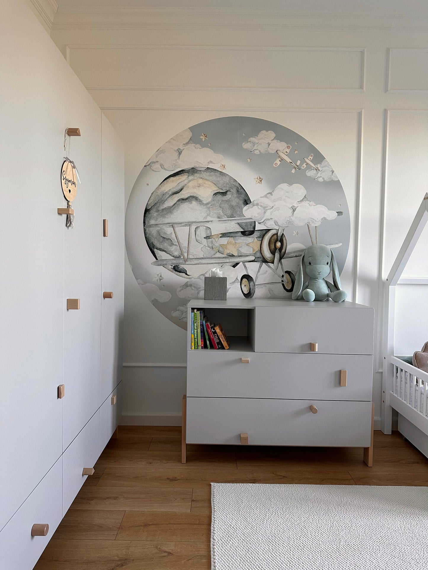 3 atvilktņu kumode ARTY 51/100/85 cm melamīns - N1 Home