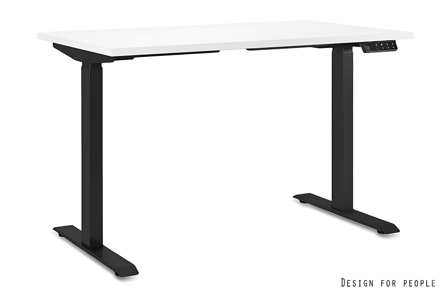 Galds Astara 140;160/70 cm melns/balts - N1 Home