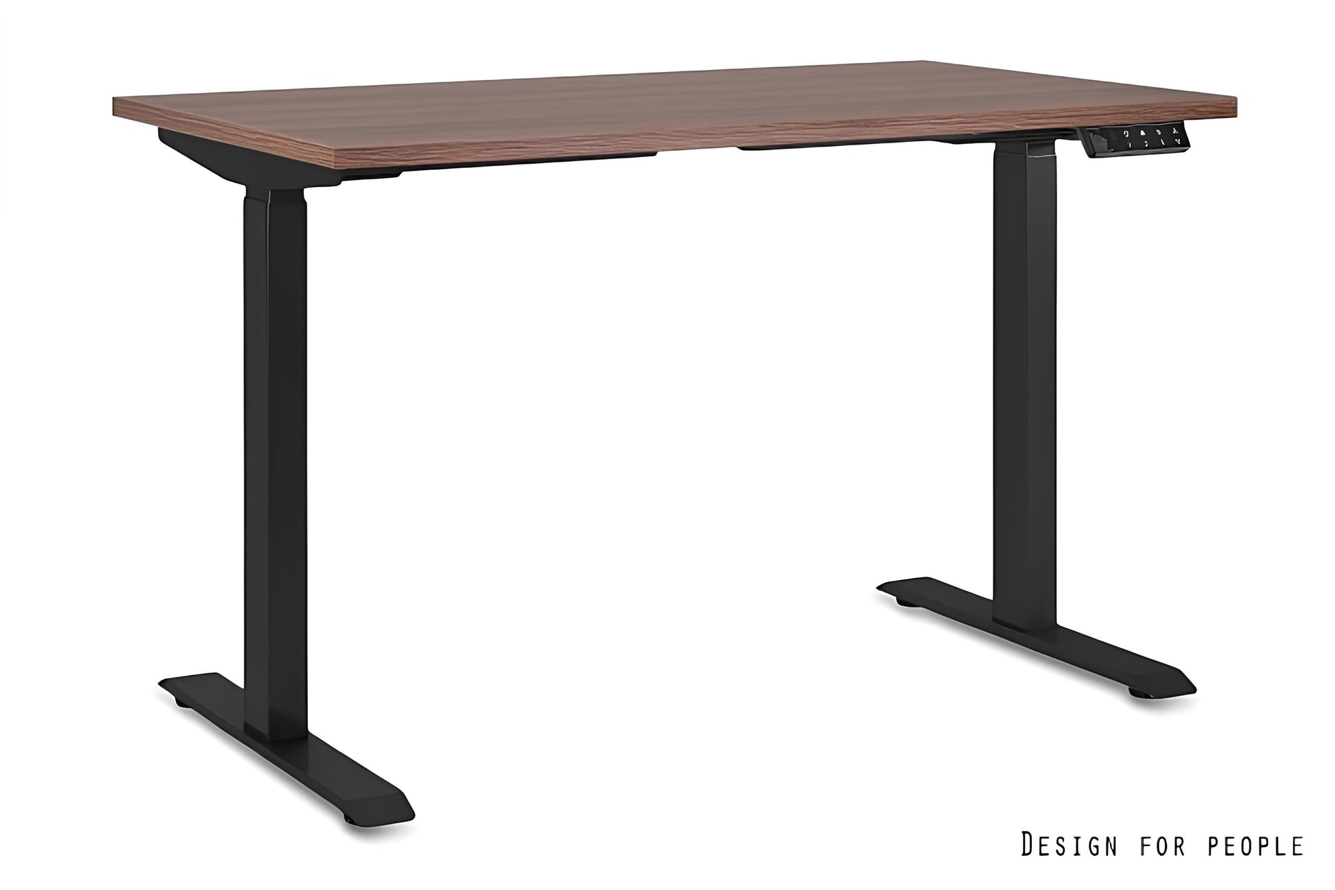 Galds Astara 140;160/70 cm melns/valrieksts - N1 Home