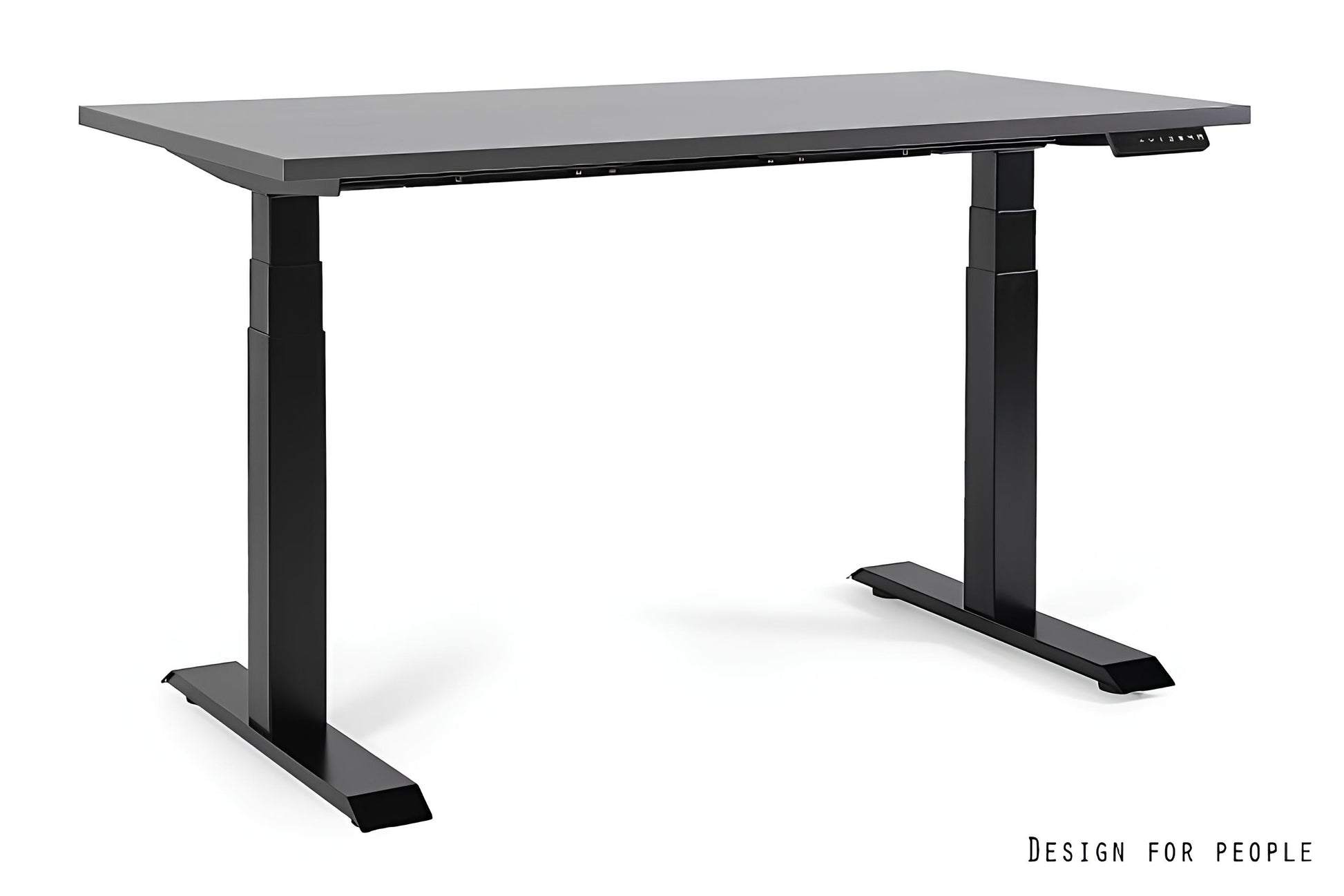 Galds Fino single 140/70 cm melns/antracīts - N1 Home