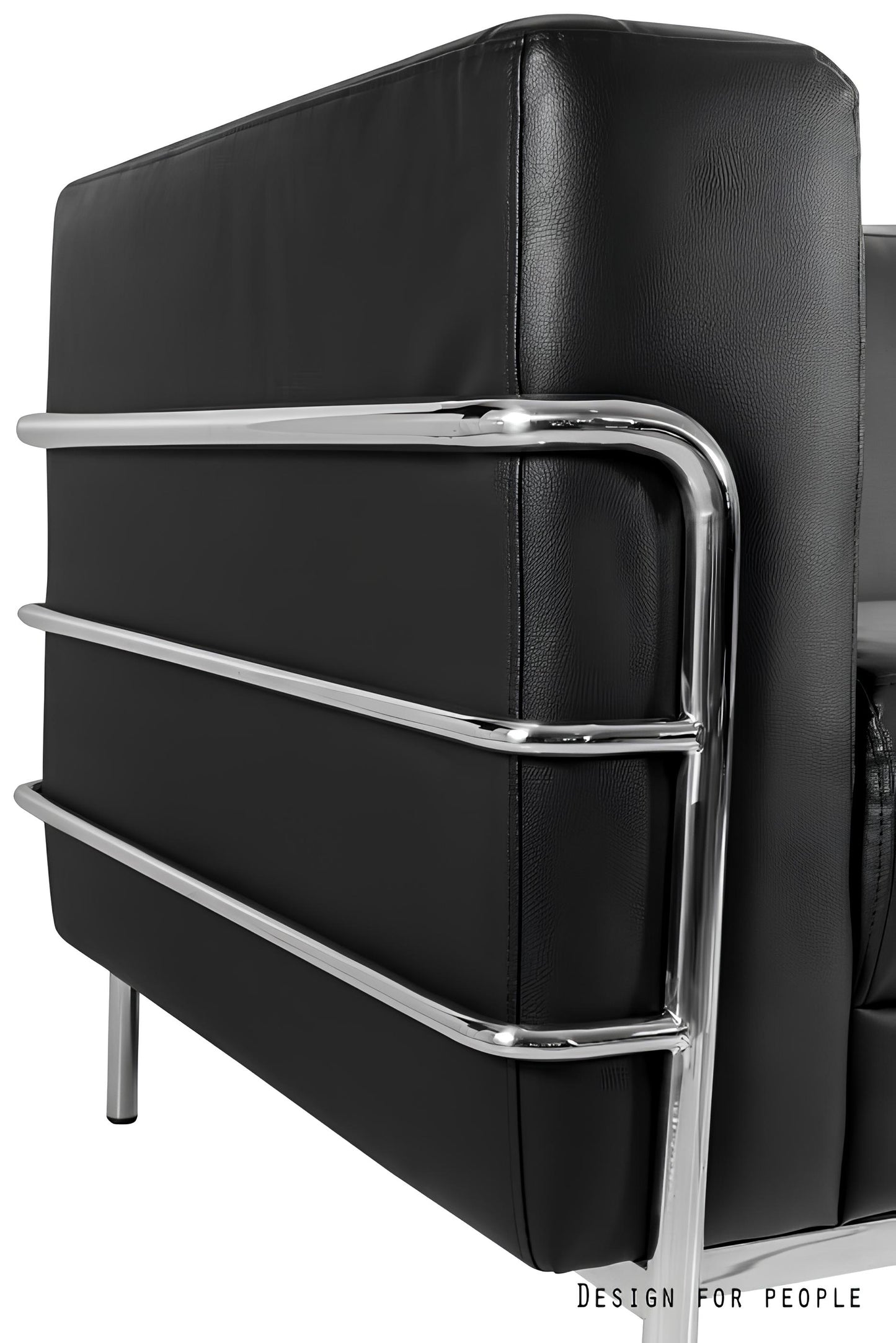 Atpūtas zonas krēsls Demo 45/45/45 cm melns - N1 Home