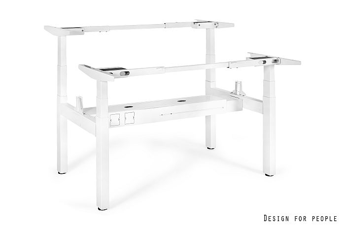 Galds Aktiva II 140; 160/70 cm balts/bēšs - N1 Home