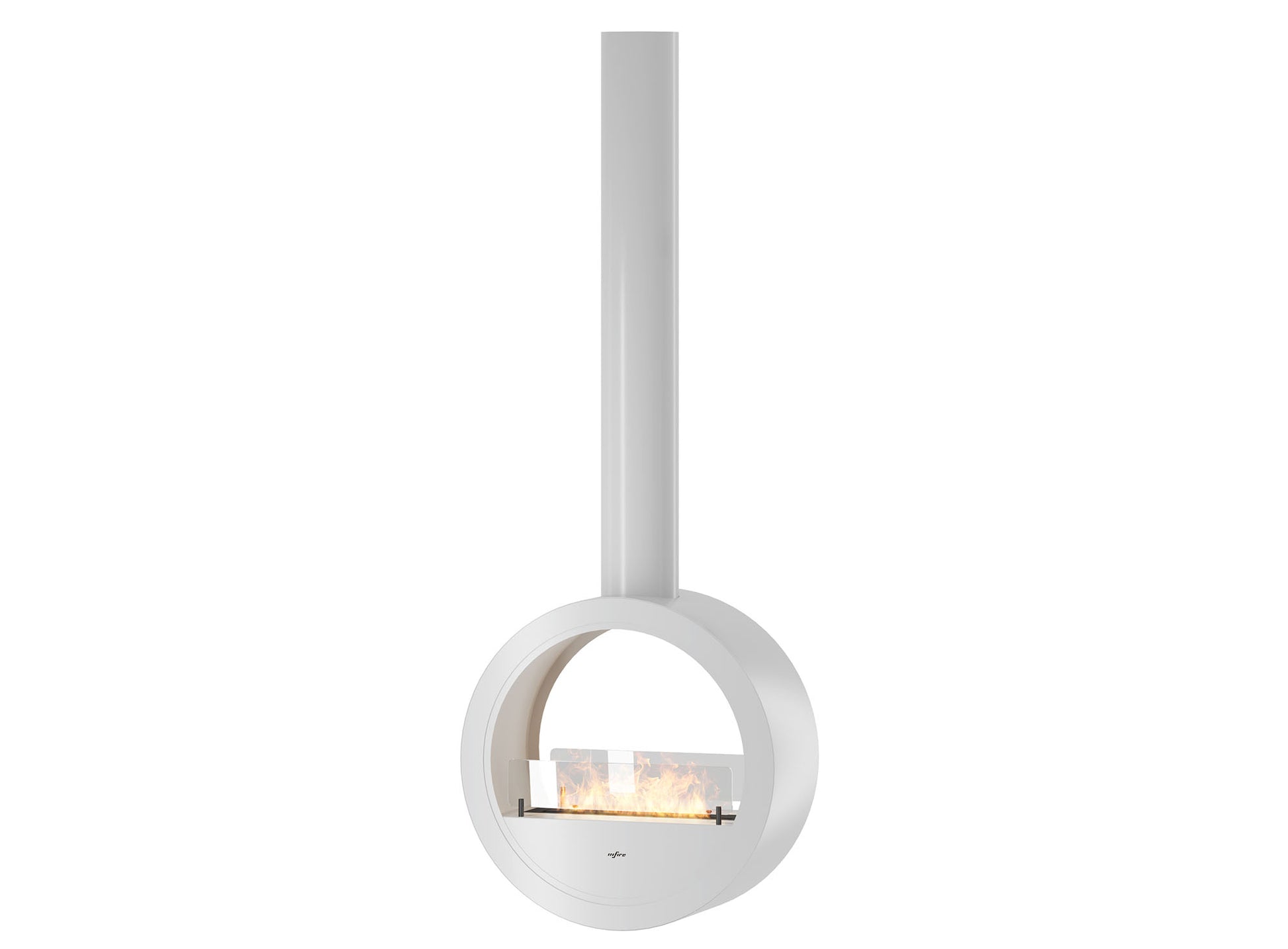 Biokamīns Incyrc 2side 218/70/35 cm balts - N1 Home