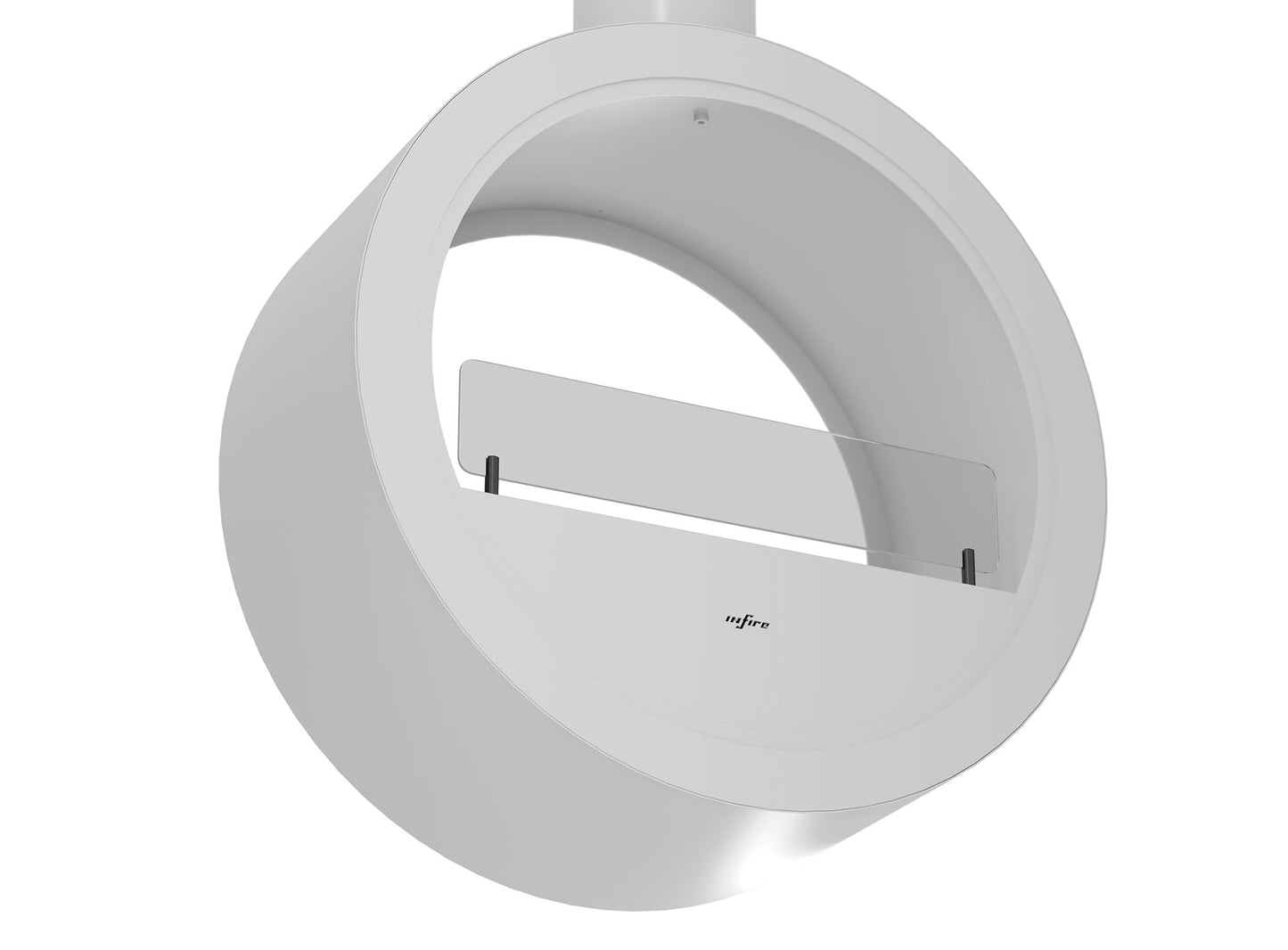 Biokamīns Incyrc 2side 218/70/35 cm balts - N1 Home