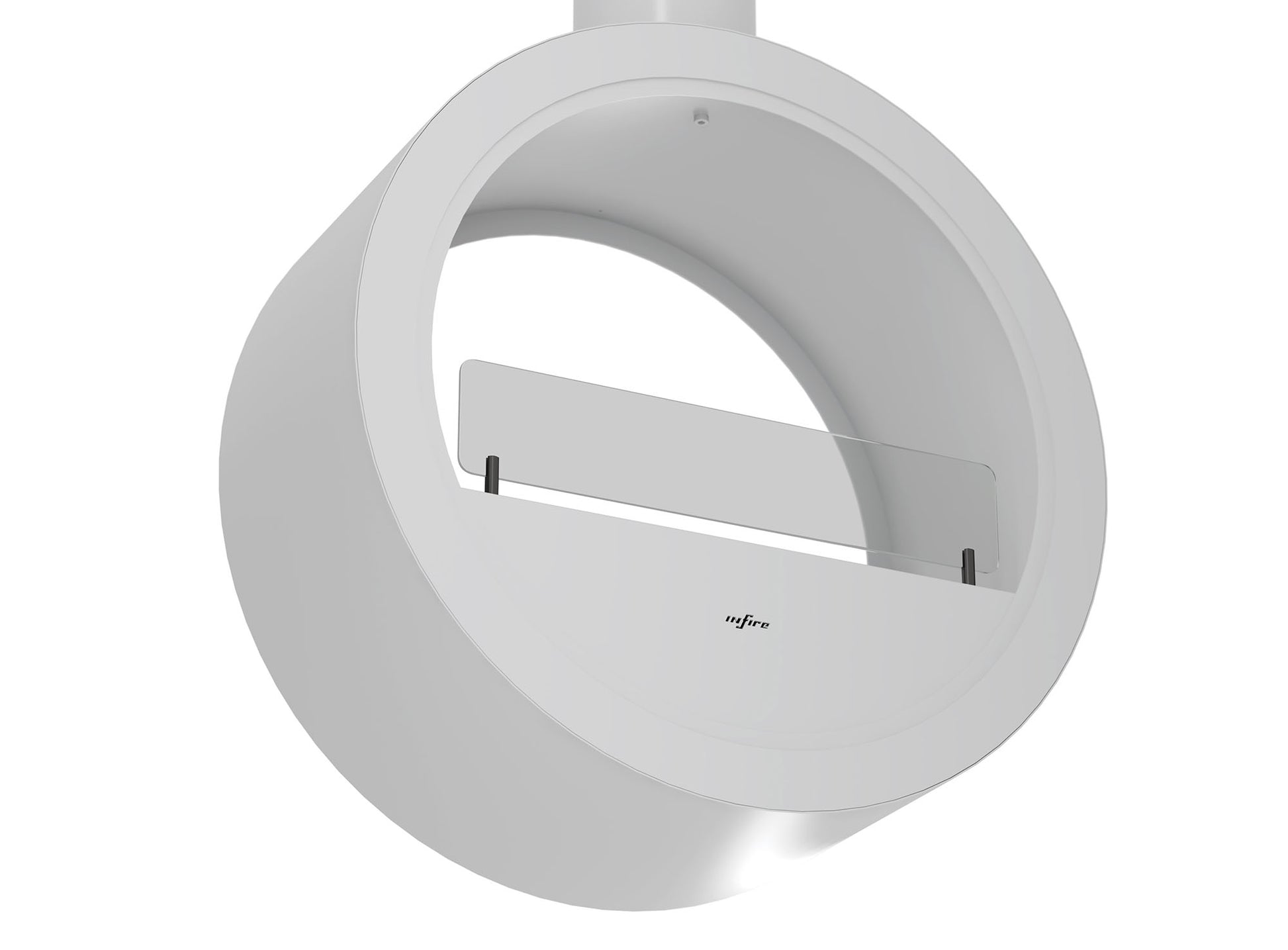 Biokamīns Incyrc 2side 218/70/35 cm balts - N1 Home