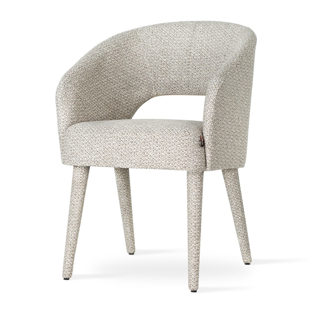 Krēsls Inuo 65/47/81 cm pelēks - N1 Home