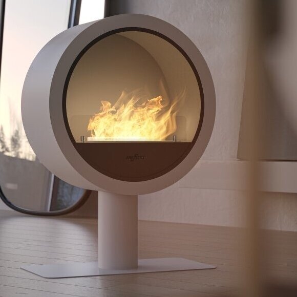 Biokamīns Incyrk 72/35/100 cm balts - N1 Home