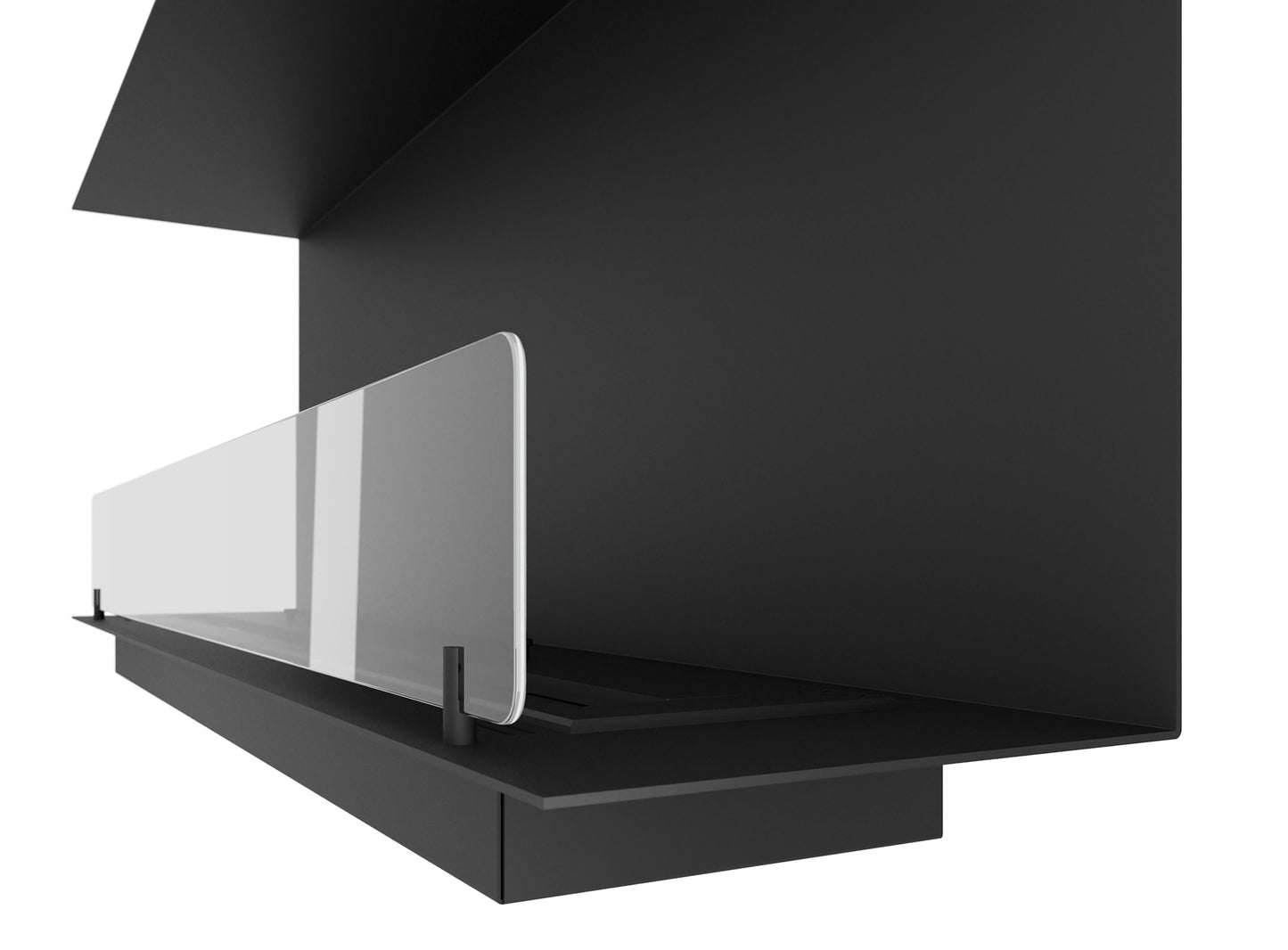 Biokamīns INSI C 1. versijas 80/45/25; 100/45/25; 120/45/25 cm melns - N1 Home