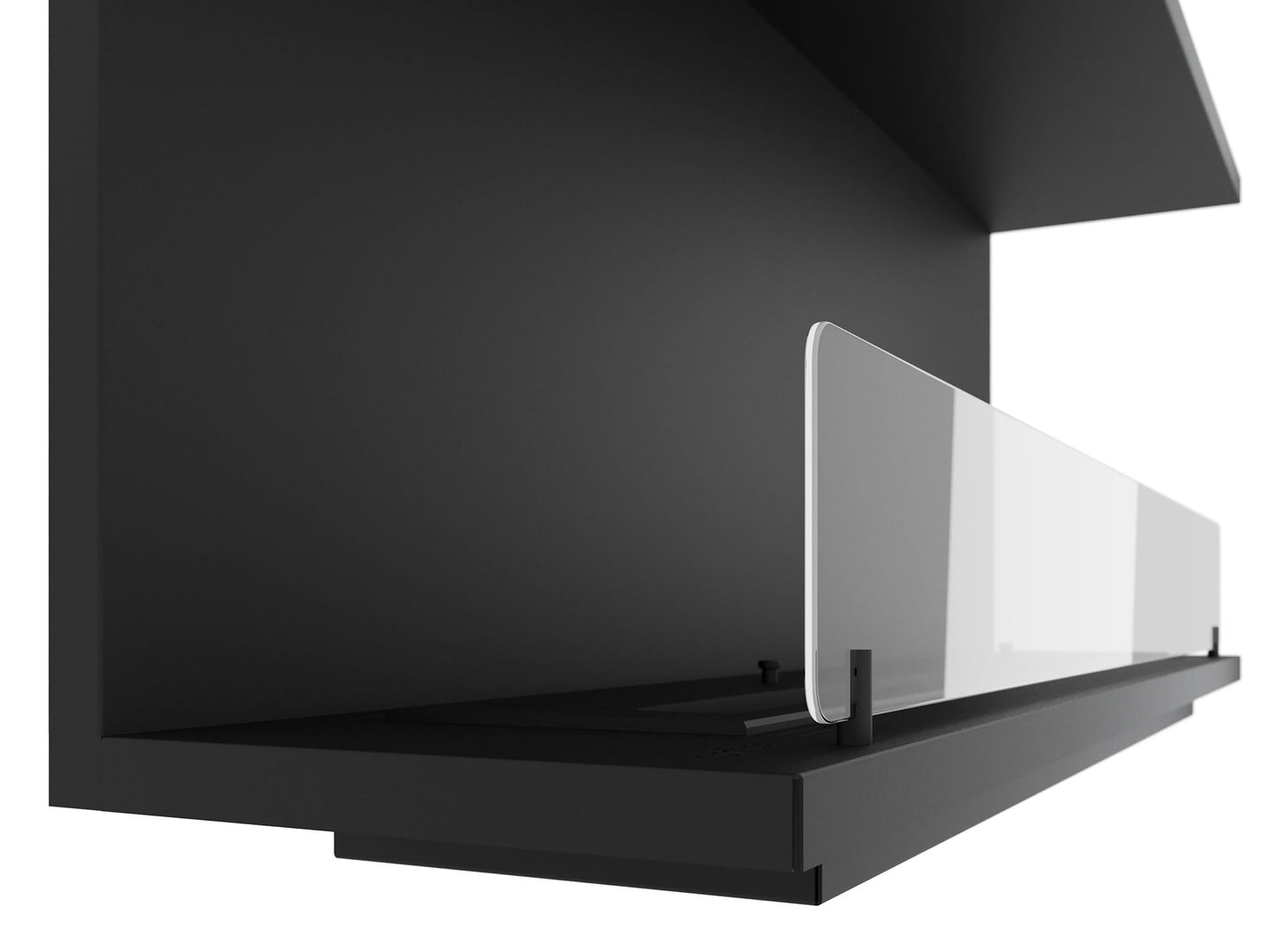 Biokamīns INSI C 2. versijas 80/45/25; 100/50/27; 120/50/20 cm melns - N1 Home