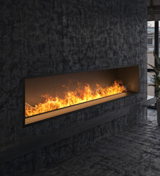 Elektriskais kamīns Invap inside 80/45/40 cm melns - N1 Home