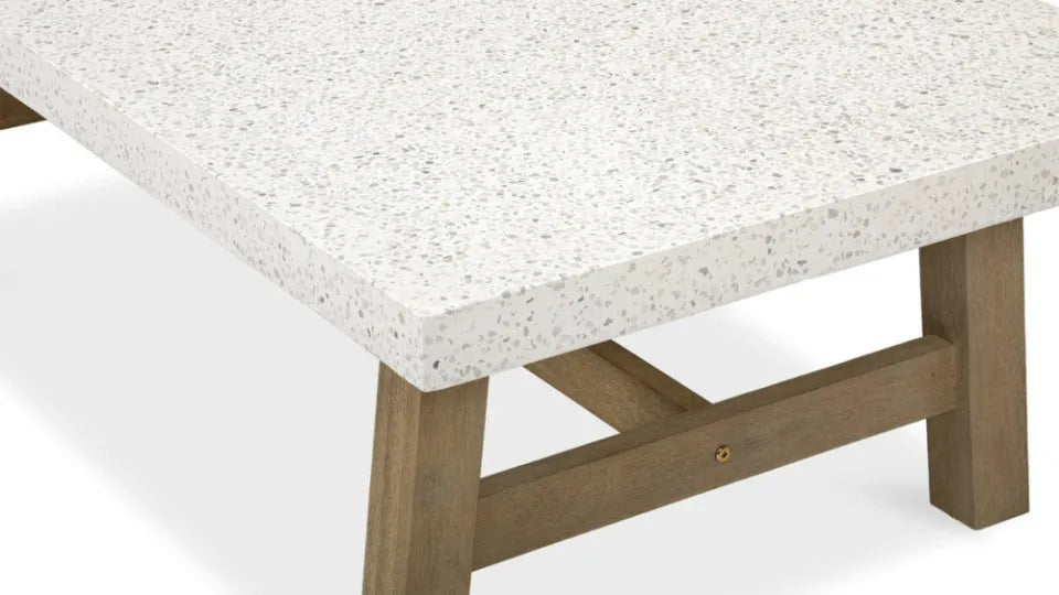 Koka dārza mēbeļu komplekts Jaco Caffe pelēks - N1 Home