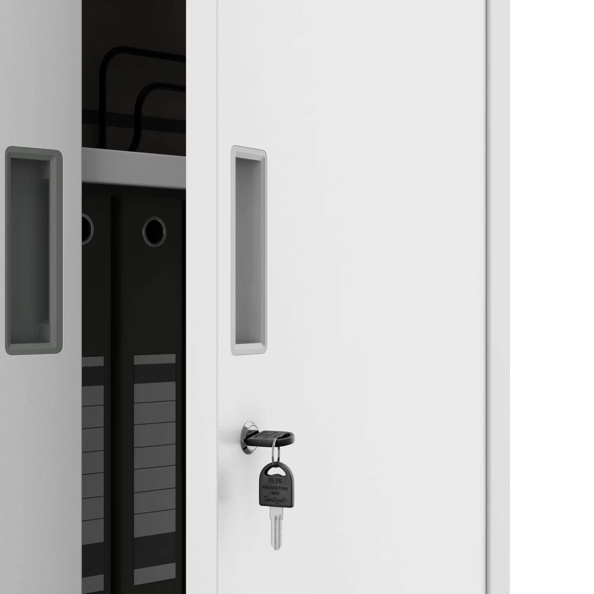 Skapis Yan kompakts 175/80/40 cm balts - N1 Home