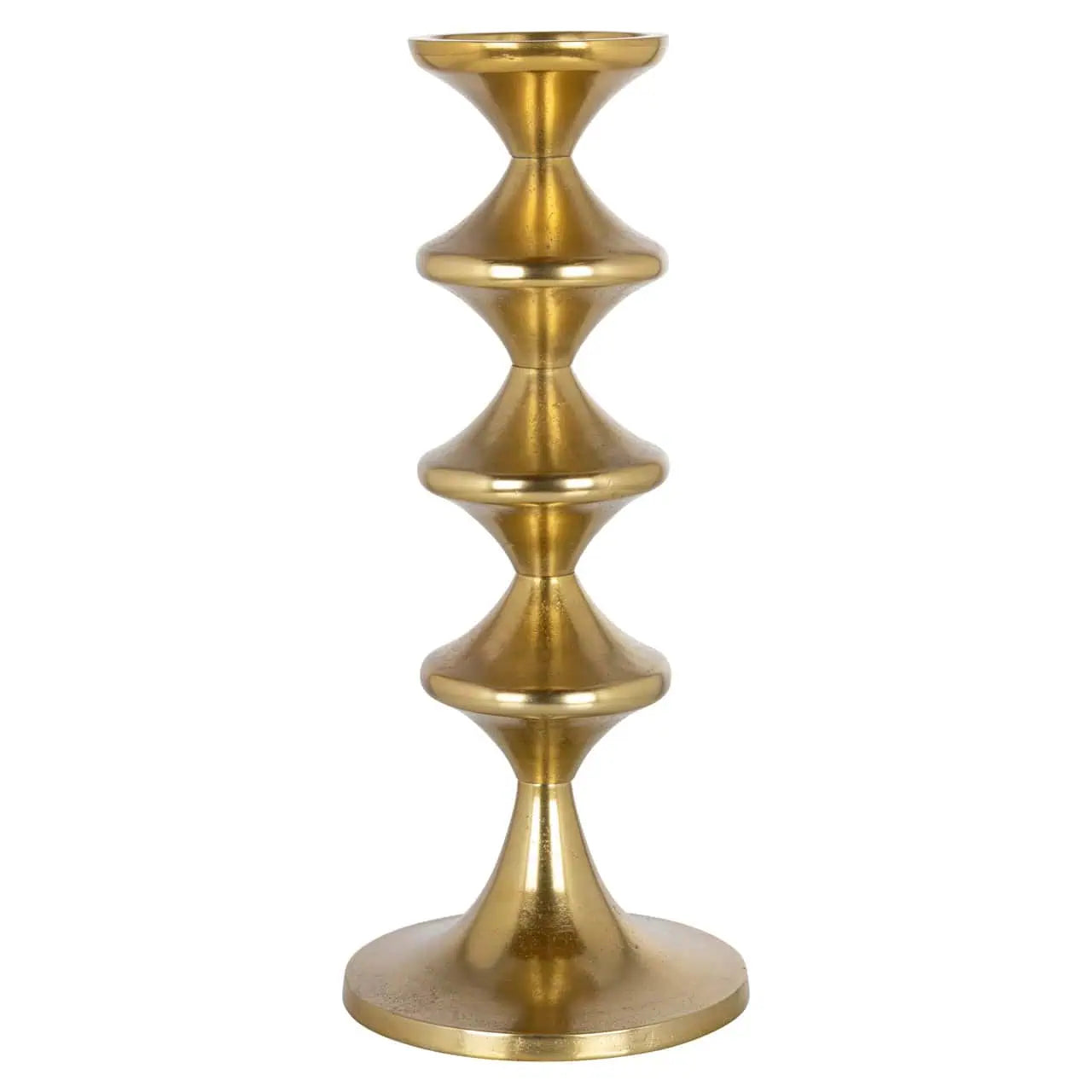 Svečturis Ayden gold large Richmond Interiors 47/20/20 cm zelts - N1 Home
