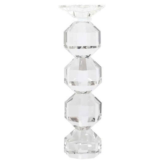 Svečturis Safia clear transparent large Richmond Interiors 43.5/10/10 cm stikls - N1 Home