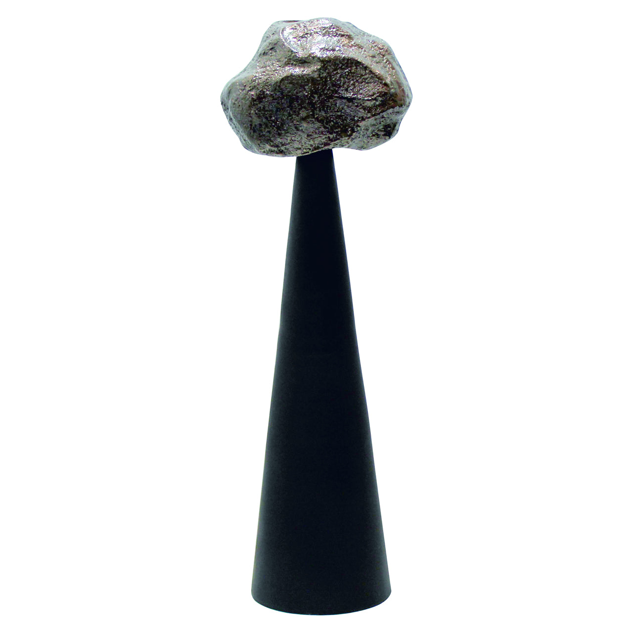 Svečturis Moira black large Richmond Interiors 67/25/18 cm melns - N1 Home