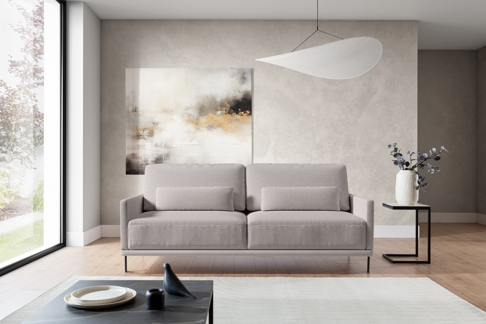 Dīvāns Melo 213/88/106 cm Maya 01 - N1 Home