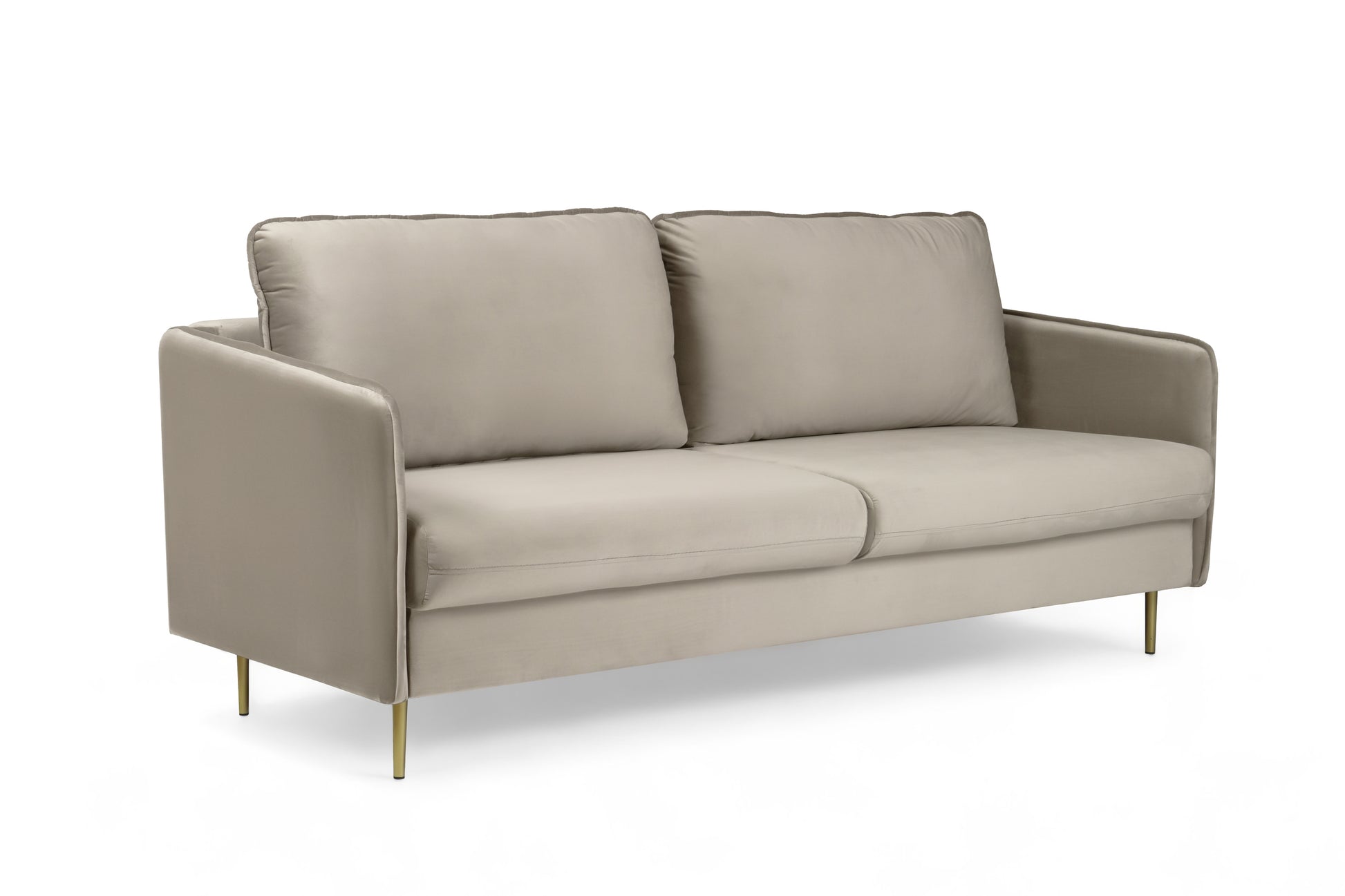 Dīvāns Tai 207/95/98 cm Velluto 3/zelts kājas - N1 Home