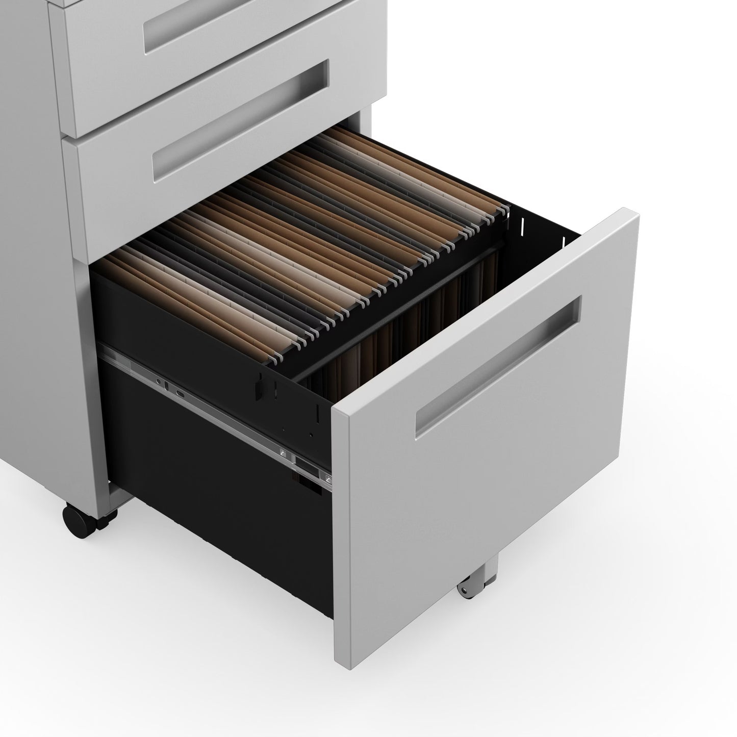 Konteiners zem rakstāmgalda Kates 39/60/50 cm pelēks - N1 Home