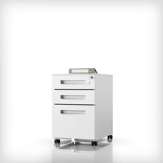 Konteiners zem rakstāmgalda Kates 39/60/50 cm pelēks - N1 Home