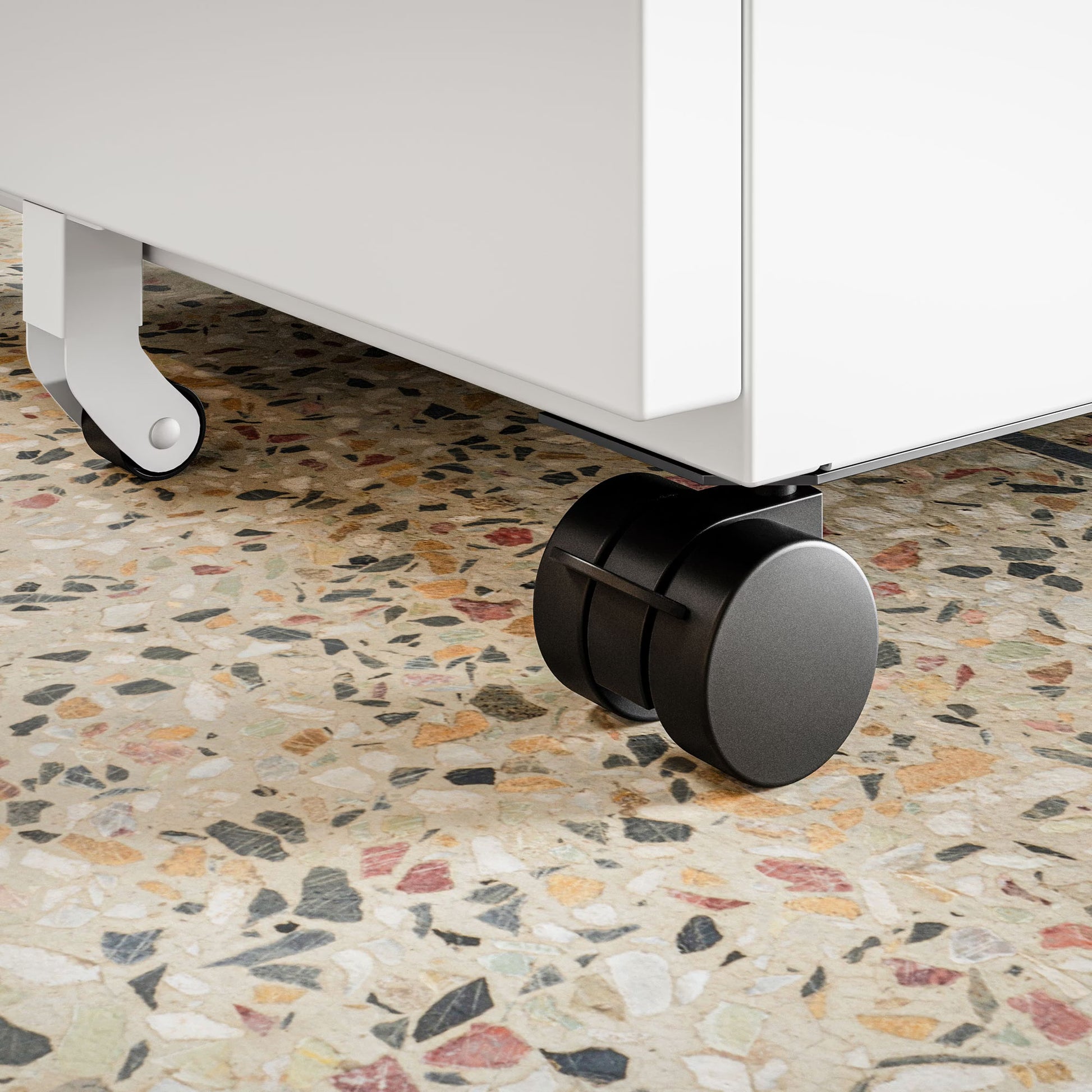 Konteiners zem rakstāmgalda Kates 39/60/50 cm balts - N1 Home