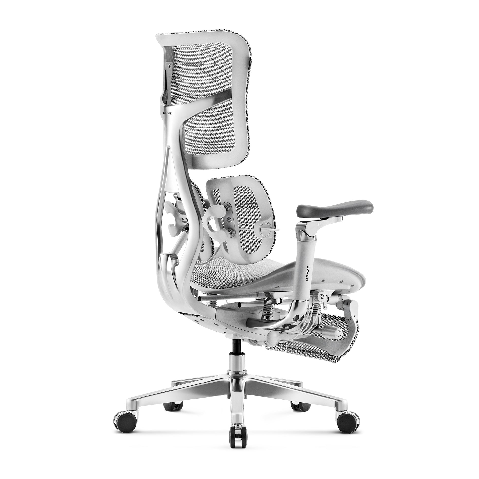 Krēsls V - Ki 126/70/70 cm pelēks - N1 Home