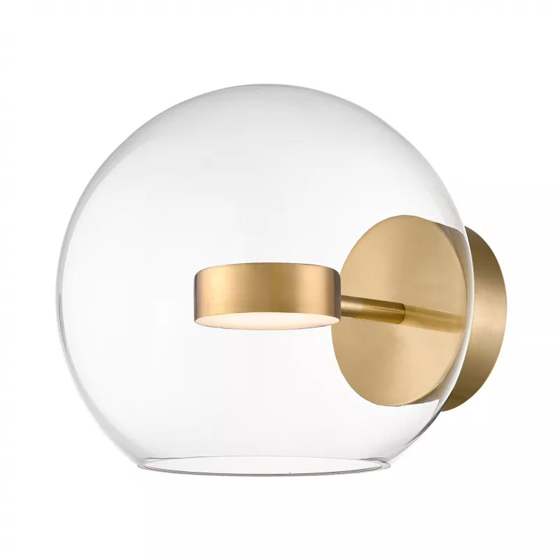 Sienas lampa Enso 21/25/23 cm zelts