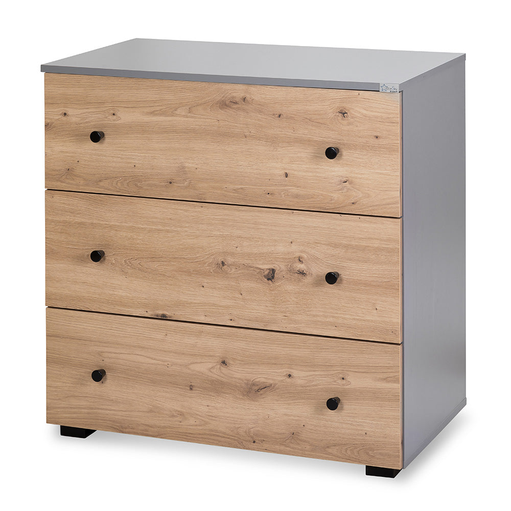 Kumode ALANA 80 /81 /48 cm grafīts-ozols - N1 Home