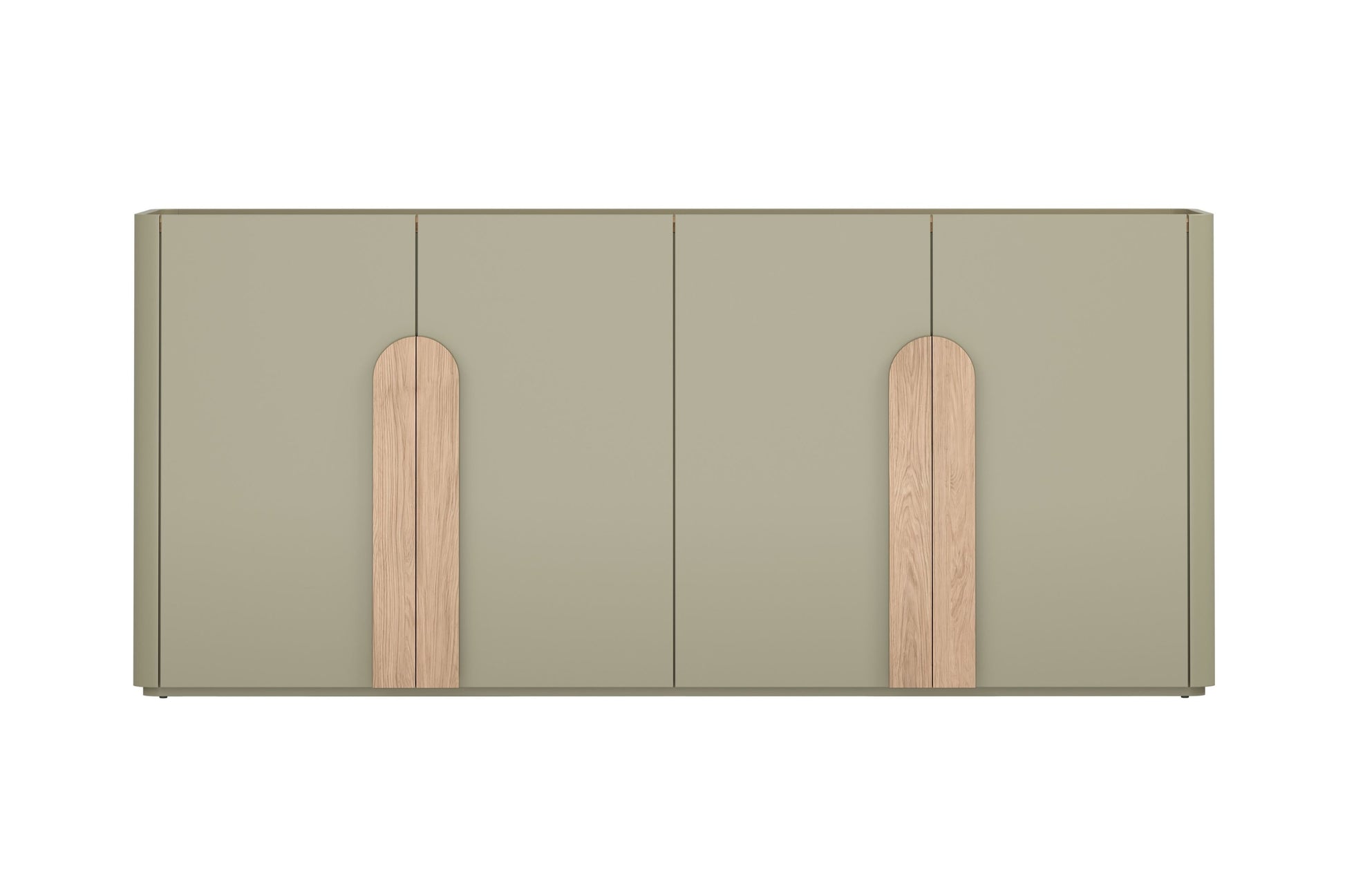 Kumode Amil 200/89/48 cm Eikalipts / Baltijas kāpu ozols / Dabīgais ozols - N1 Home