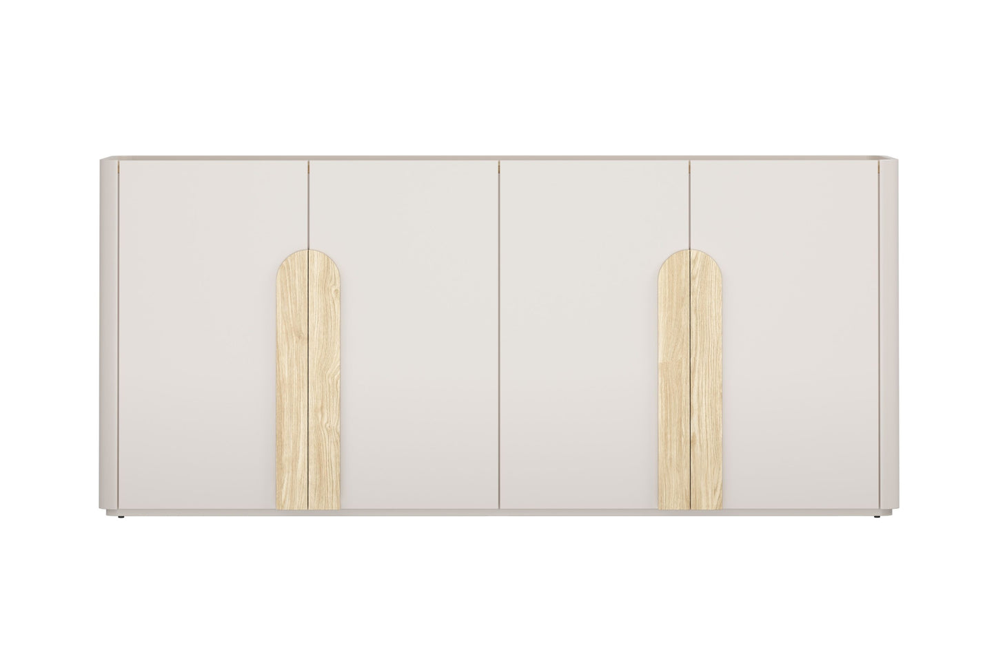 Kumode Amil 200/89/48 cm Kašmirs / Eļļots ozols / Gaišs ozols - N1 Home