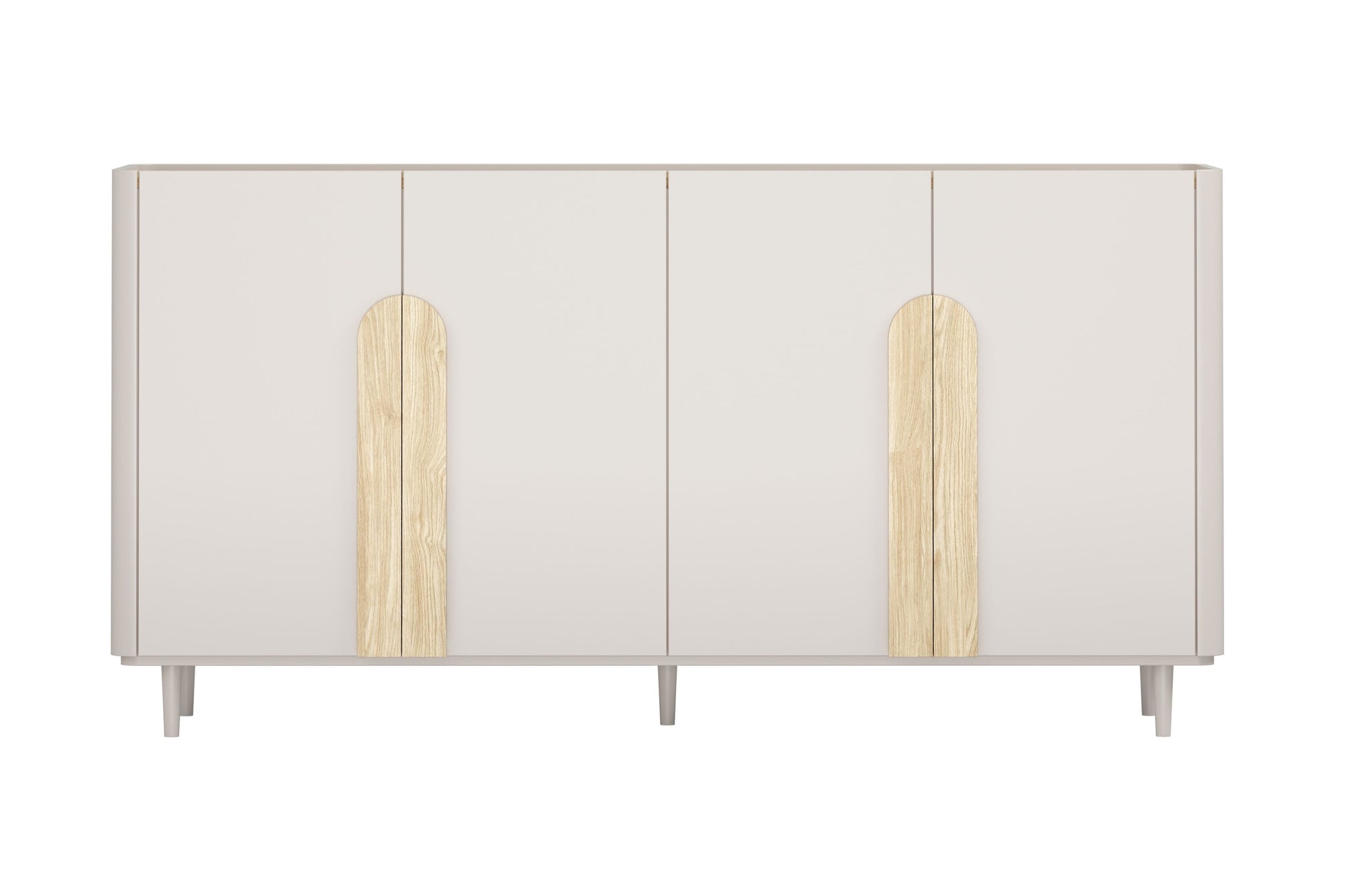 Kumode Amil 200/102/48 cm Kašmirs / Eļļots ozols / Gaišs ozols - N1 Home