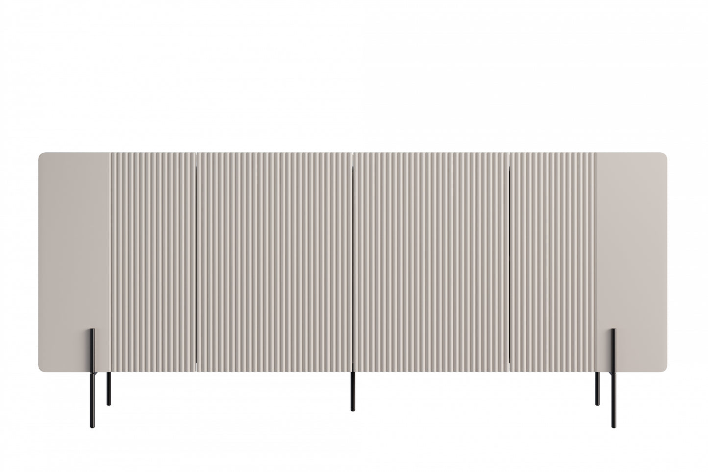 Kumode Dersi 200/87/42 cm kašmirs/melns - N1 Home